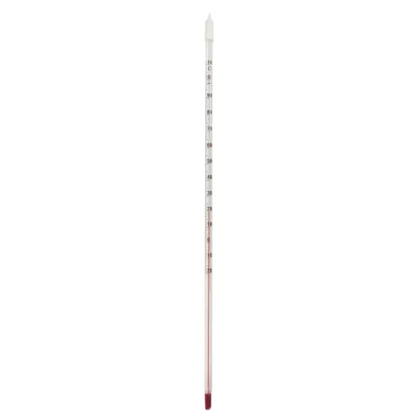 thermometer long glass distilling