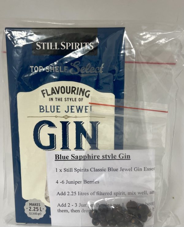 Blue Sapphire Gin Recipe Pack