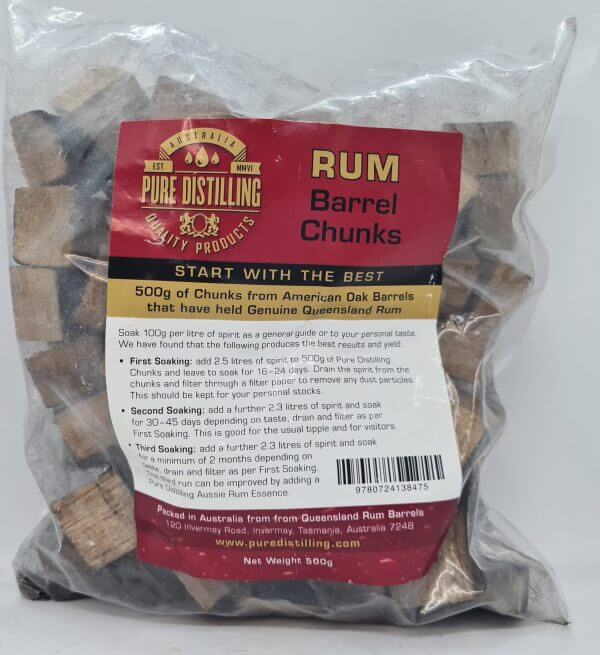 rum chunks