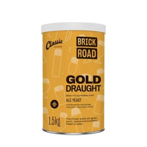 Gold Draught brick road