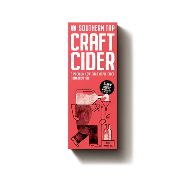Southern Tap Craft Cider - Strawberry (Low-Carb)
