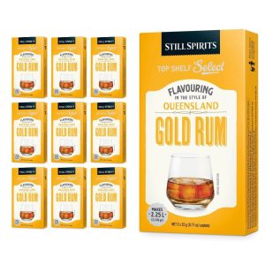 Queensland Gold Rum - Classic (still spirits) 10 pack