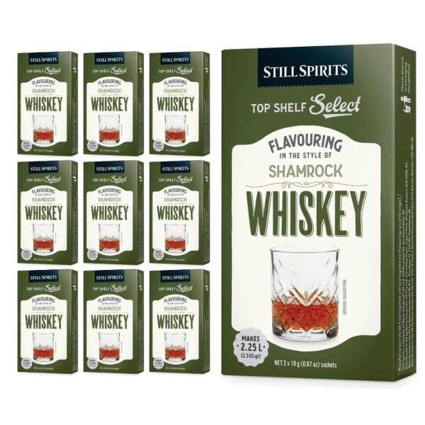Irish Whiskey ( Shamrock Whiskey) - Classic (Still Spirits) 10 pack