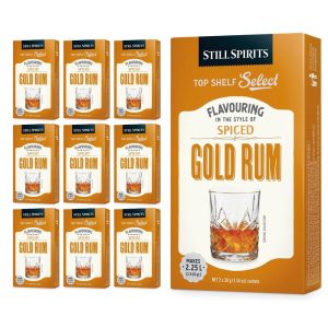 Spiced Gold Rum - Classic (still spirits) 10 pack