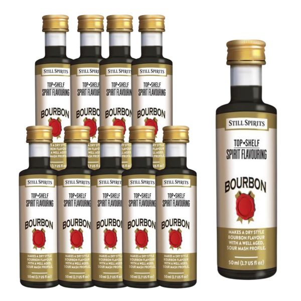 Bourbon-Top Shelf ( Still Spirits) 10 Pack