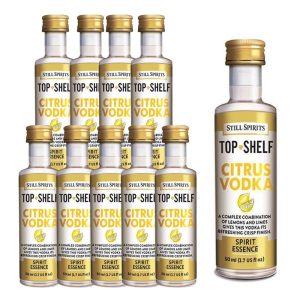 Citrus Vodka - Top Shelf ( Still Spirits) 10 Pack