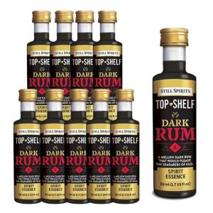 Dark Rum - Top Shelf ( Still Spirits) 10 pack