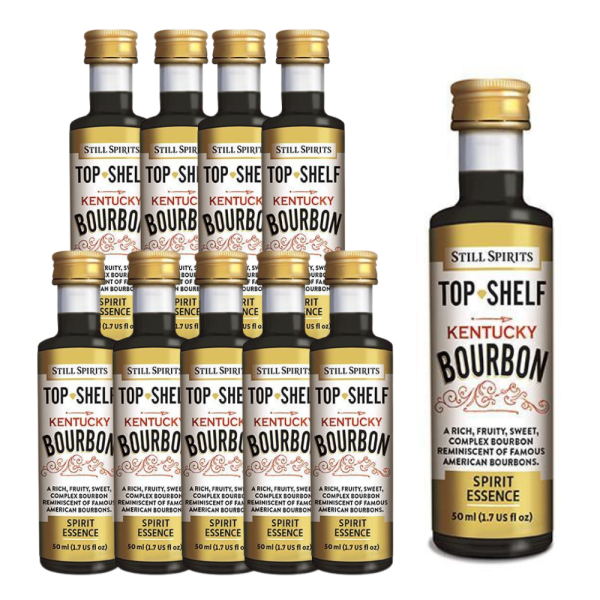 Kentucky Bourbon - Top Shelf ( Still Spirits) 10 Pack