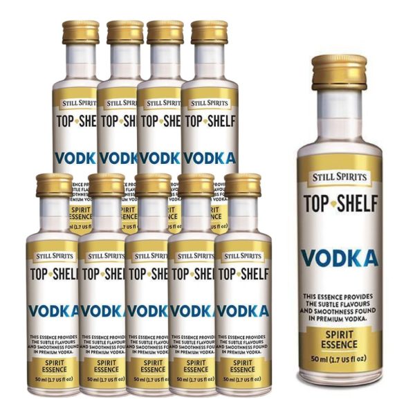 Vodka - Top Shelf ( Still Spirits) 10 Pack