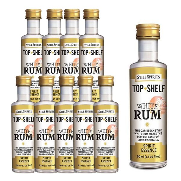 White Rum - Top Shelf ( Still Spirits) 10 Pack