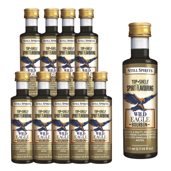 Wild Eagle Bourbon - Top Shelf ( Still Spirits) 10 Pack