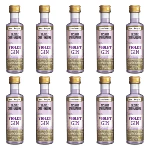 Violet Gin - Top Shelf (still spirits) 10 Pack