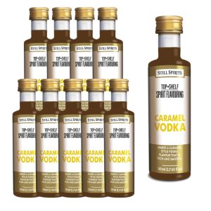 Caramel Vodka - Top Shelf (Still Spirits) 10 Pack