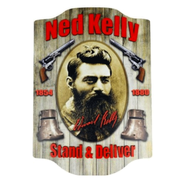 Ned Kelly Wall Sign