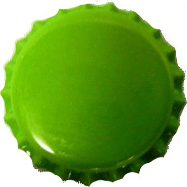 Bottle Caps Green 100