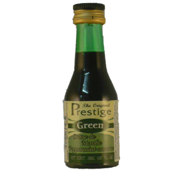 Liqueur - Green Creme de Menthe Peppermint (Prestige)