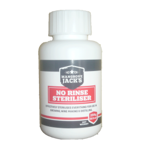 No rinse sterilizer - Mangrove Jacks 250g Bottle