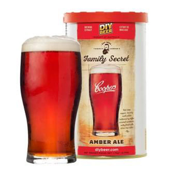 Family Secret Amber Ale - Thomas Coopers